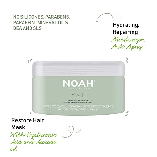 Organic Shop 250ml Avocado Deep Nourishment Hair Mask Natural Ingredients - Image 2