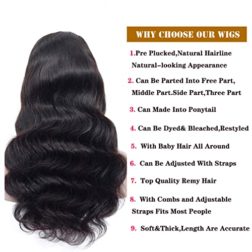100% Virgin Human Hair Wig for Women Natural Look 150% Density Adjustable Cap - Image 5