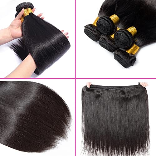 Straight Human Hair Weave - Image 4