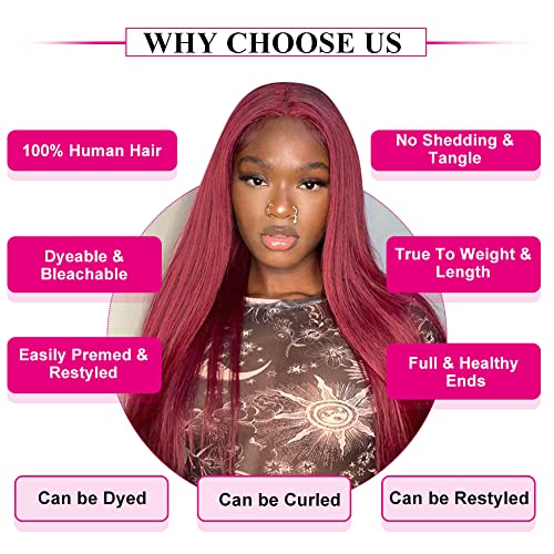 Affordable full lace front wig made with human hair. - Image 5