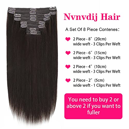 Double Weft Clip-In Hair Extension - Image 5