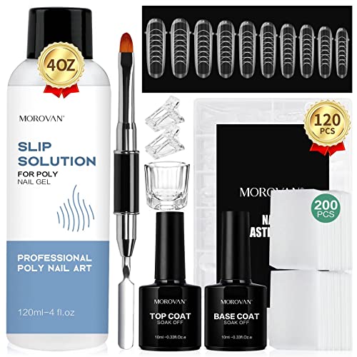Poly Gel Nail Extension Kit ? Professional Quality Kit