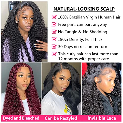 Wavy Human Hair Wig - Image 4