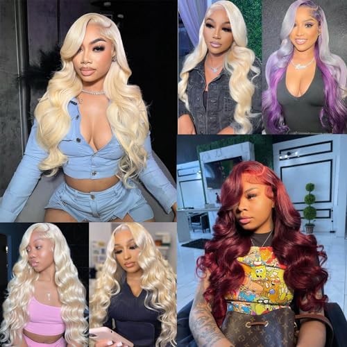 22 Inch Dark Blonde Human Hair Wig for Women Natural Look Comfortable Fit - Image 6