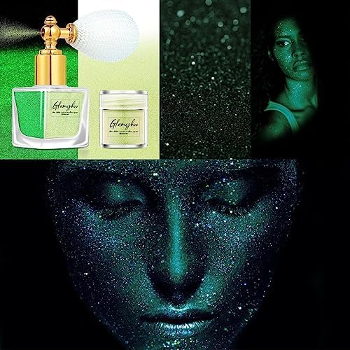 Green hair spray that glows in the dark. - Image 6