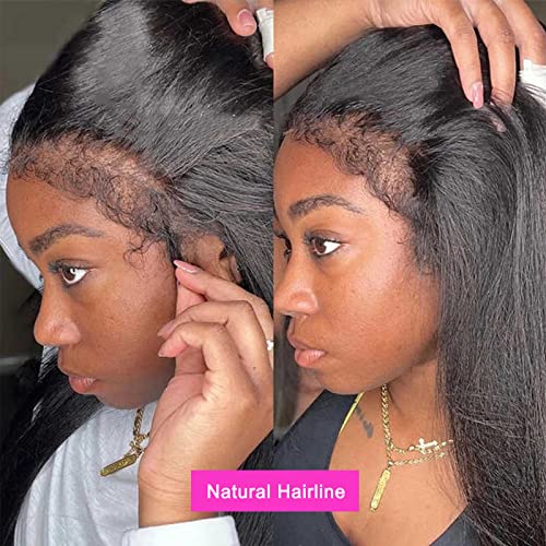 Yaki Human Hair Full Lace Wig - Image 8