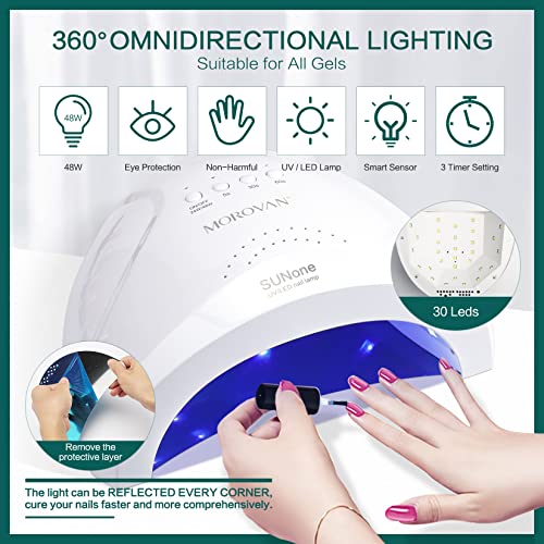 UV Gel Nail Kit for professional at-home use. - Image 4