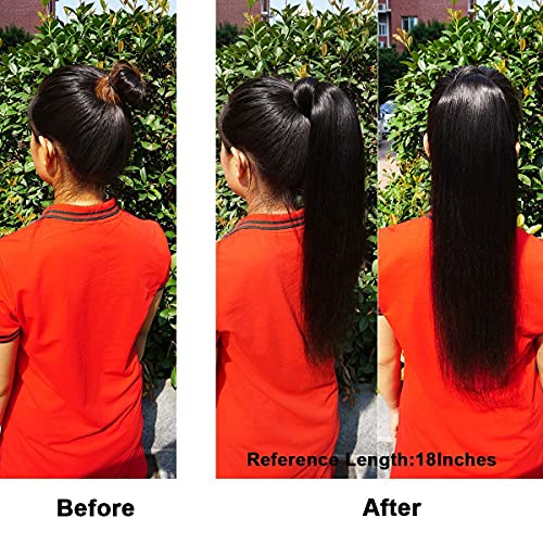 ?Straight Human Hair Ponytail ? Short Version? - Image 7