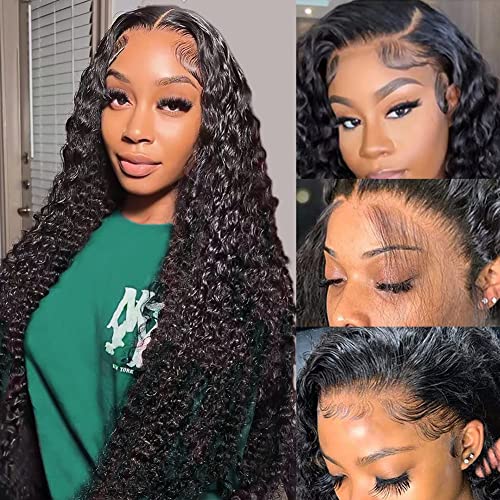 Wavy Human Hair Full Lace Wig