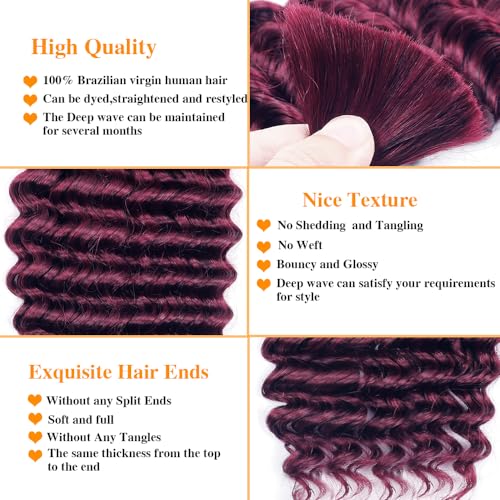 ?Deep Wave Human Hair in Purple Pack? - Image 3