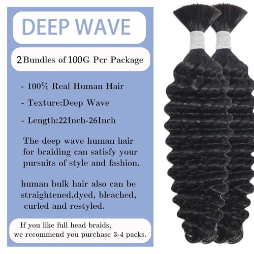 Wavy human hair braiding with wet look. - Image 4