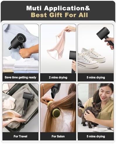 Ionic 1875W Hair Dryer for Frizz-Free Fast Drying - Image 6