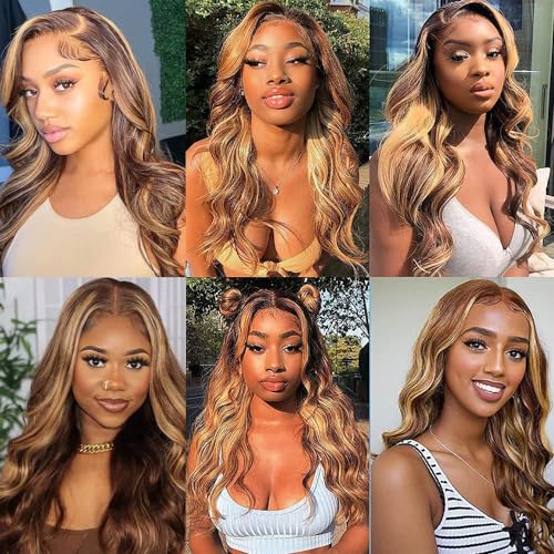Blonde Ombre 13x6 Lace Front Human Hair Wig - Image 6