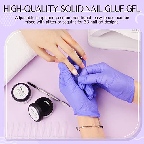 Durable and Stylish Solid Acrylic Nails - Image 4