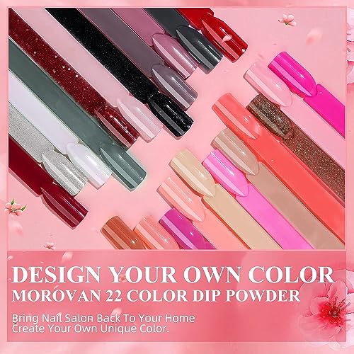 Beautiful At-Home Gel Dip Powder Nail Kit for Stylish Designs 12 Colors - Image 8