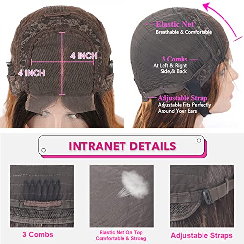 Vibrant 13x4 Lace Front Human Hair Wig Natural Look Comfortable Fit - Image 5