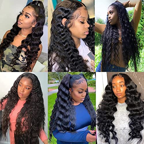 Human hair wig with cap weave design. - Image 7