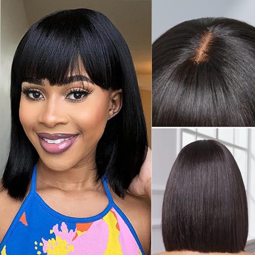 Premium USA-Made Human Hair Wig For Natural Look and Feel - Image 2