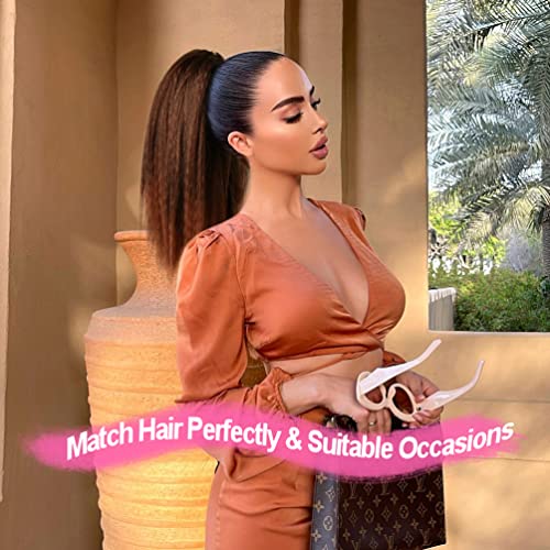 Ombre Human Hair Ponytail - Image 3