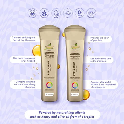 Nourishing 8 oz Hair Mask for Damaged Hair Repair, All Hair Types - Image 4