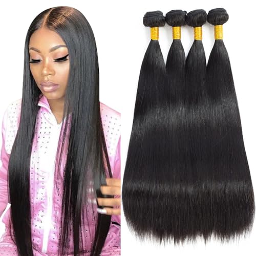 20-Inch Unprocessed Straight Human Hair Extensions For A Natural Look And Feel