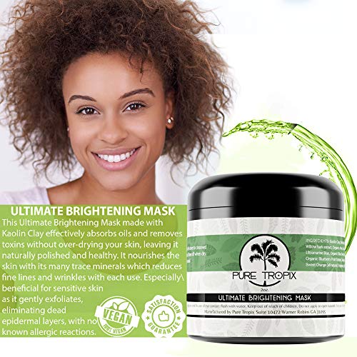 Nourishing Kaolin Hair Mask, Revitalizing Formula, 8 oz Capacity - Image 3