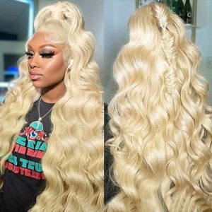 Colored Human Hair Wig