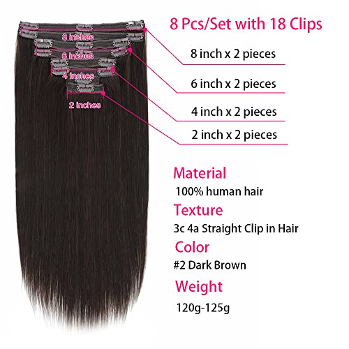 Double Weft Clip-In Hair Extension - Image 2