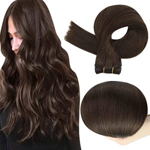 Human hair extension for braiding.