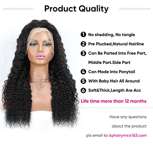 Curly Human Hair Wig ? Deep Texture - Image 2