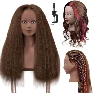 Human hair doll wig for sale.