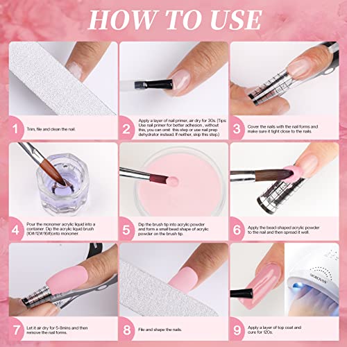 Dark acrylic nails for a bold look. - Image 9