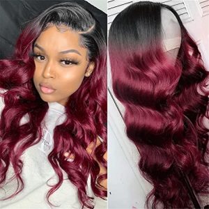 Dark 99j Human Hair Wig