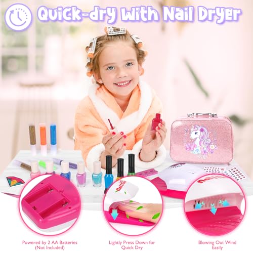 Kid-friendly nail polish for safe and fun playtime. - Image 3