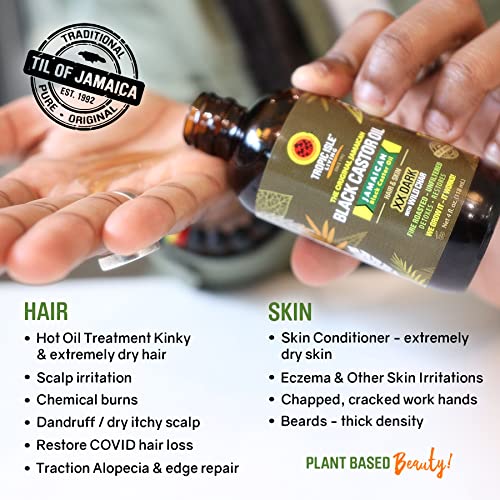 Jamaican Black Castor Oil 100ml Hair Growth Treatment for Stronger Healthier Hair - Image 2