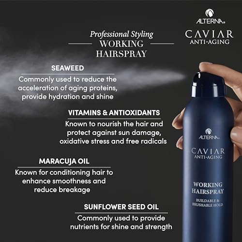 Davines No 7 Hair Spray: Strong Hold and Shine - Image 5