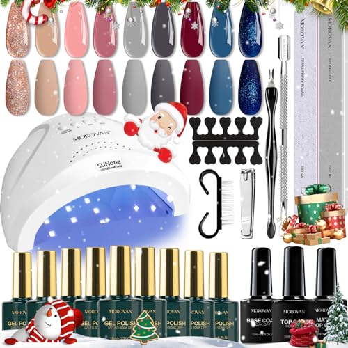 UV Gel Nail Kit for professional at-home use.