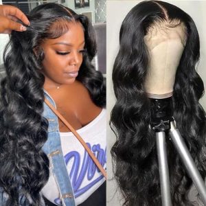 100% Human Hair Wig for Women, Comfortable, Natural Style, 18 Inch