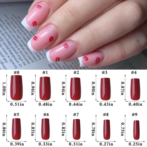 Dark Acrylic Nails: Shorter Version - Image 2