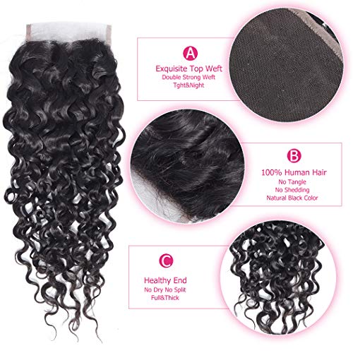 ?Wet & Wavy Human Hair Closure? - Image 6