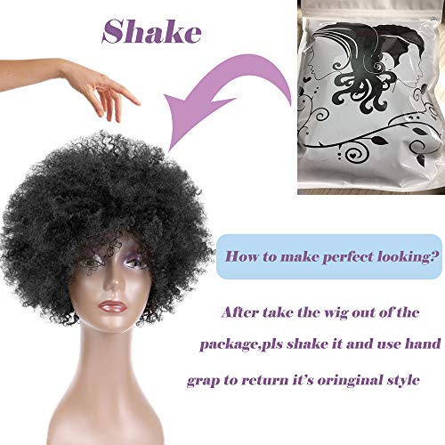 Afro Curl Human Hair Wig - Image 5