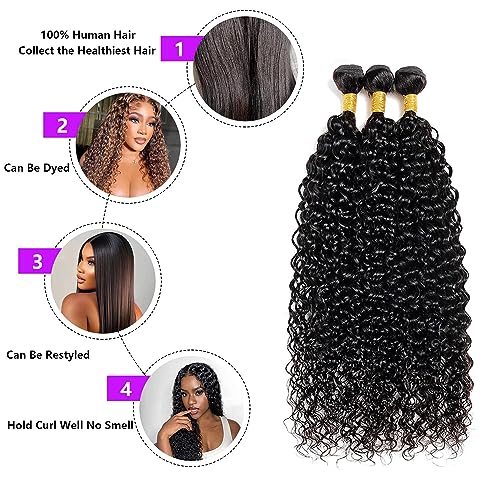 100g Natural Color Remy Human Hair Weaving Tracks Wet and Wavy - Image 4