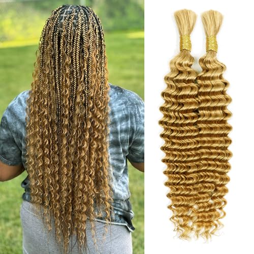 Blonde Human Hair Bundles in Honey Color