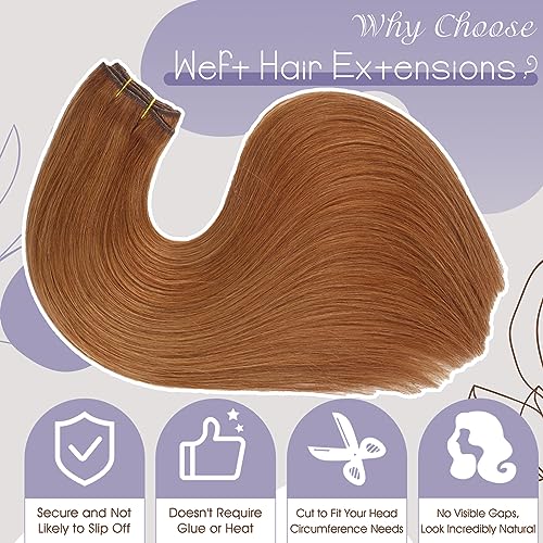 Copper Hair Extension: Human hair, short version - Image 3