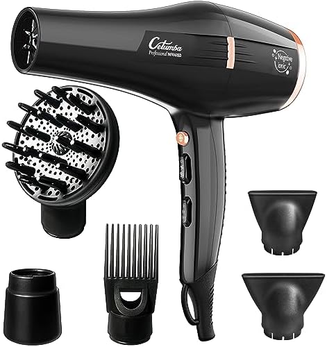 Keratin Infused 1875 Watt Blow Dryer for Smooth, Frizz-Free Hair
