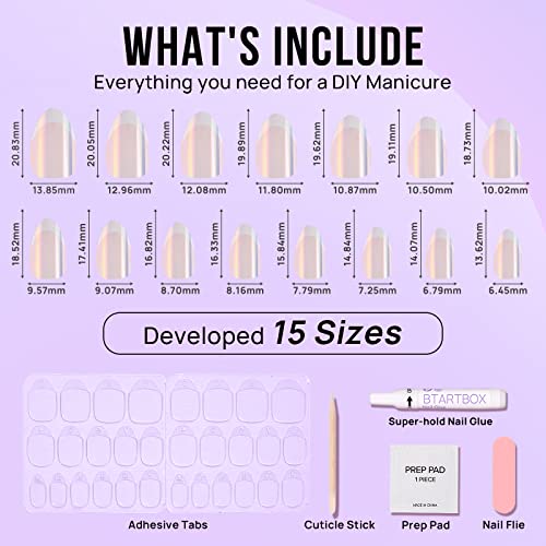 ?French Tip Stick-On Nails? - Image 5