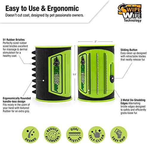 Jar for storing dog hair brushes. - Image 3