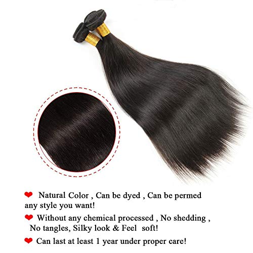 20-Inch Unprocessed Straight Human Hair Extensions For A Natural Look And Feel - Image 5