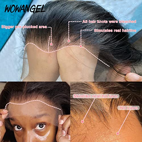 Natural Human Hair Seamless Fit Invisible Lace Wig - Comfortable Lightweight 10-Inch - Image 9
