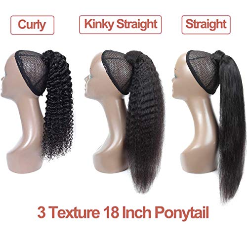 Human hair instant ponytail extension. - Image 7